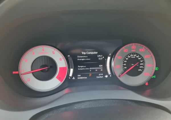 Acura RDX cena 172600 przebieg: 49500, rok produkcji 2021 z Sieraków małe 781